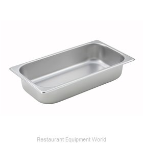 Winco SPT2 Steam Table Pan, Stainless Steel