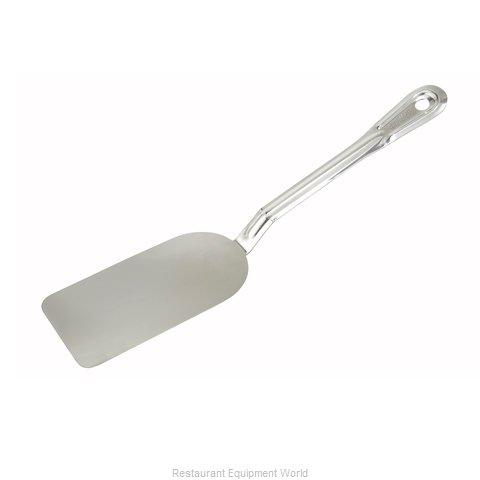 Winco STN-6 Turner, Solid, Stainless Steel