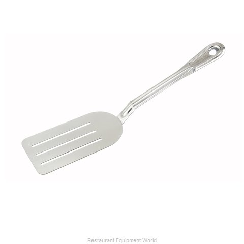 Winco STN-8 Turner, Slotted, Stainless Steel
