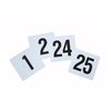 Números de Mesas
 <br><span class=fgrey12>(Winco TBN-25 Table Numbers Cards)</span>