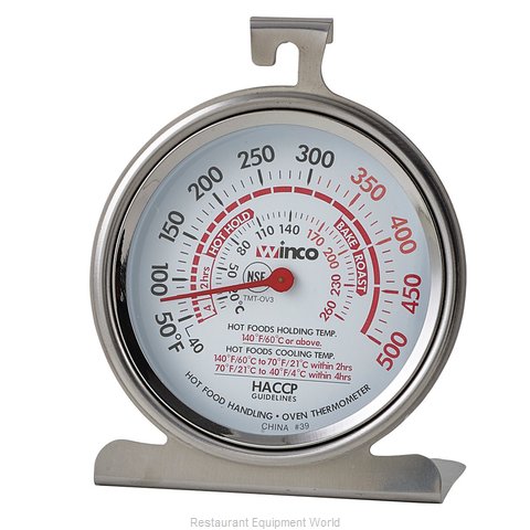 Winco TMT-OV3 Oven Thermometer (Magnified)