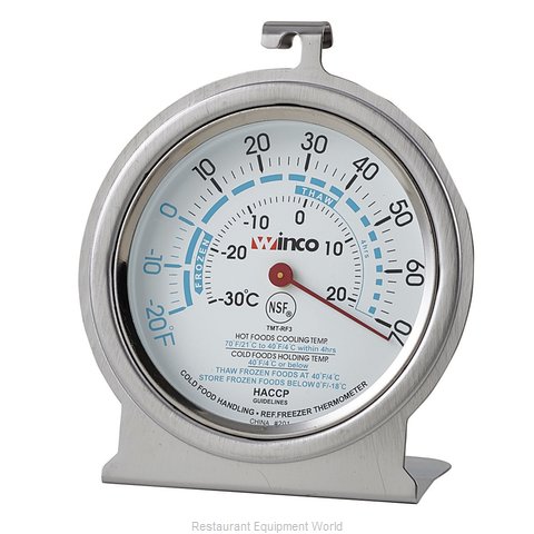 Winco TMT-RF3 Thermometer, Refrig Freezer