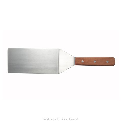 Winco TN48 Turner, Solid, Stainless Steel