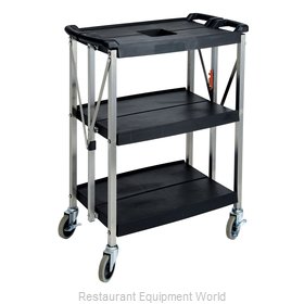 Winco UCF-2916K Cart, Bussing Utility Transport, Plastic