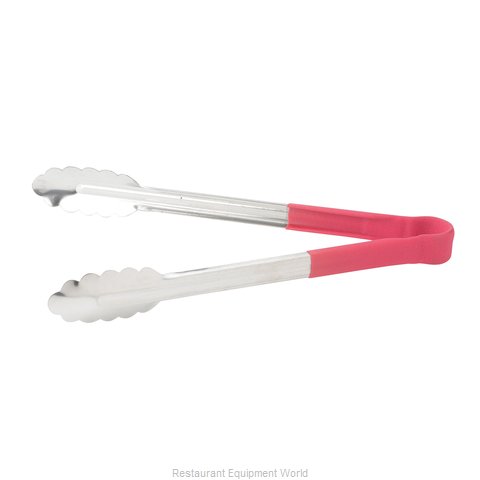 Winco UT-9HP-R Tongs, Utility (Magnified)