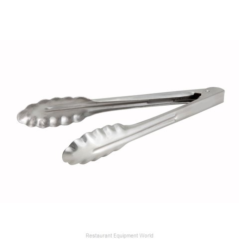 Winco UT-9HT Tongs, Utility (Magnified)