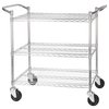Cart, Bussing Utility Transport, Metal Wire
 <br><span class=fgrey12>(Winco VCCD-1836B Cart, Transport Utility)</span>