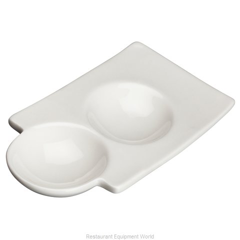 Winco WDP017-106 China, Compartment Dish Bowl