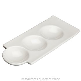 Winco WDP017-107 China, Compartment Dish Bowl