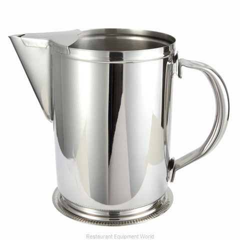 Winco WPG-64 Pitcher, Stainless Steel
