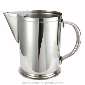 Winco WPG-64 Pitcher, Stainless Steel