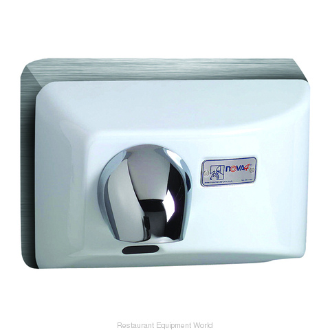 World Dryer 0712 NOVA 4 Recessed Mount Hand Dryer