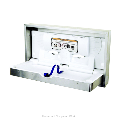 World Dryer ABC-300HSR DryBaby Horizontal Baby Changing Table