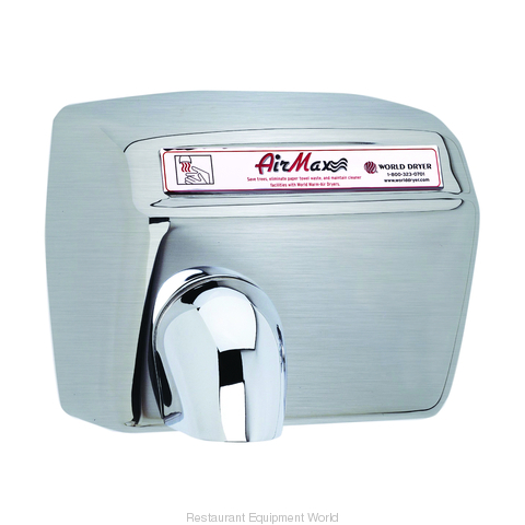 World Dryer DXM5-973 AirMax Hand Dryer