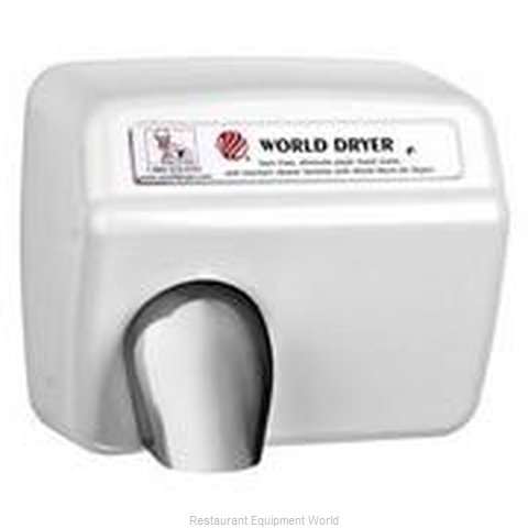 World Dryer FS126-CHR Surface Mount Hand Dryer