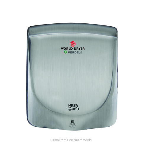 World Dryer Q-973A VERDEdri Surface Mount Hand Dryer