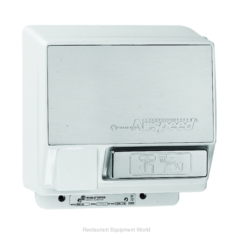 World Dryer WA126-001 AirSpeed Hand Dryer