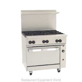 Wolf Range C36C-6B Range, 36