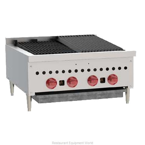 Wolf Range SCB25 Charbroiler, Gas, Countertop