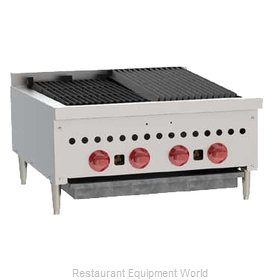 Wolf Range SCB25 Charbroiler, Gas, Countertop