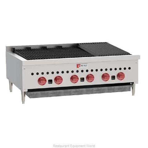 Wolf Range SCB36 Charbroiler, Gas, Countertop