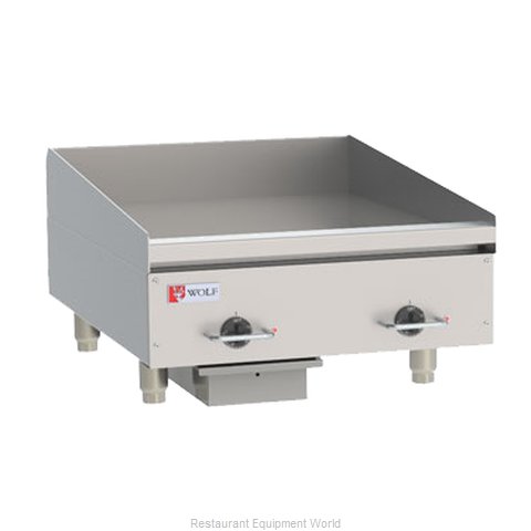 Wolf Range WEG24E Griddle, Electric, Countertop