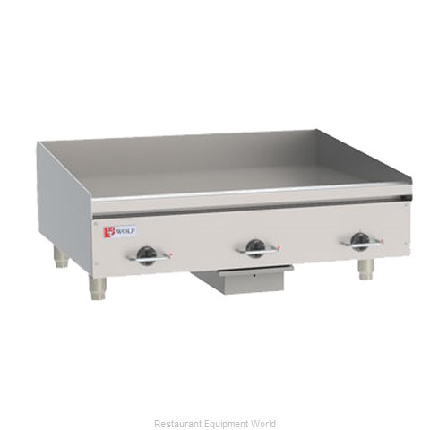 Wolf Range WEG36E Griddle, Electric, Countertop