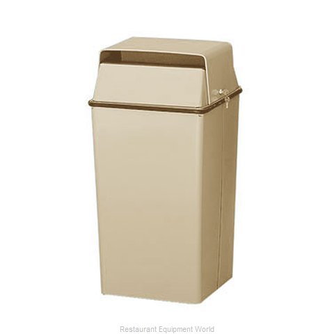 Witt Industries 008LAL Trash Garbage Waste Container Stationary