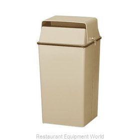 Witt Industries 008LAL Trash Garbage Waste Container Stationary