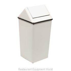 Witt Industries 1311HTWH Trash Garbage Waste Container Stationary