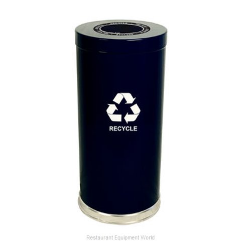 Witt Industries 15RTBK-1H Waste Receptacle Recycle