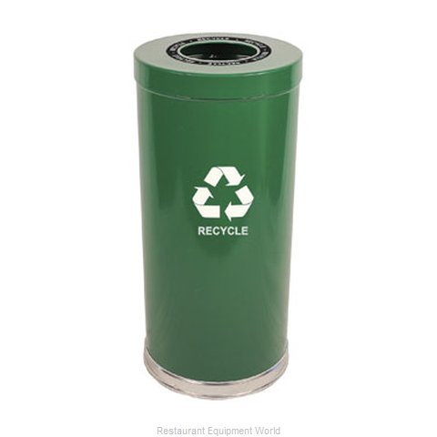 Witt Industries 15RTGN-1H Waste Receptacle Recycle