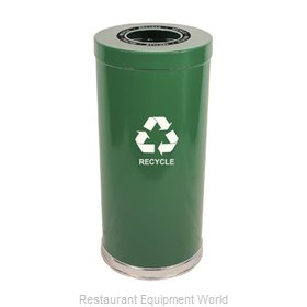 Witt Industries 15RTGN-1H Waste Receptacle Recycle