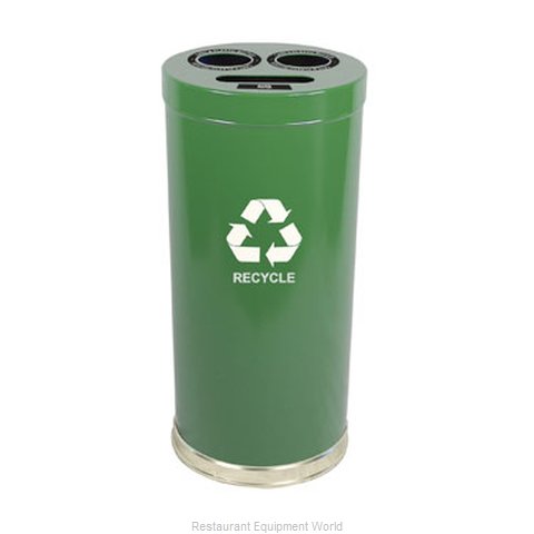 Witt Industries 15RTGN Waste Receptacle Recycle
