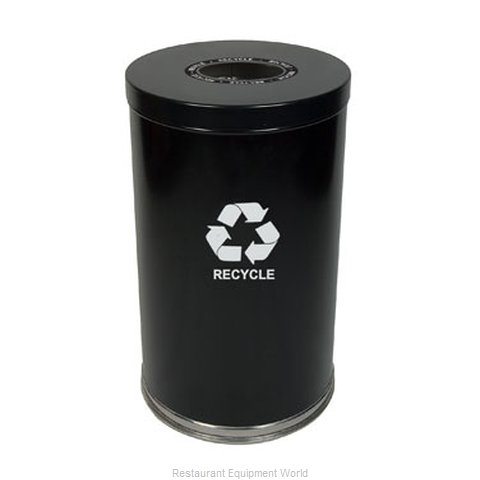 Witt Industries 18RTBK-1H Waste Receptacle Recycle