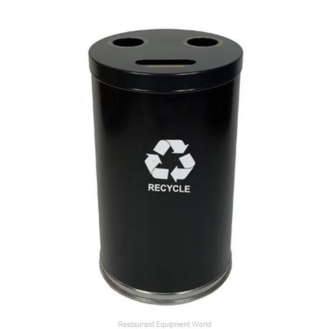 Witt Industries 18RTBK Waste Receptacle Recycle