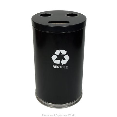 Witt Industries 18RTBK Waste Receptacle Recycle