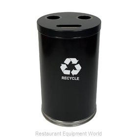 Witt Industries 18RTBK Waste Receptacle Recycle