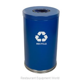 Witt Industries 18RTBL-1H Waste Receptacle Recycle