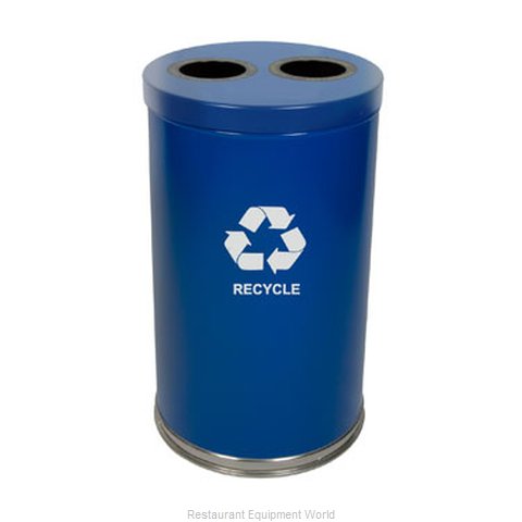 Witt Industries 18RTBL-2H Waste Receptacle Recycle