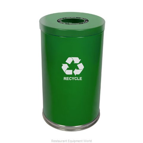 Witt Industries 18RTGN-1H Waste Receptacle Recycle