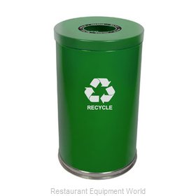 Witt Industries 18RTGN-1H Waste Receptacle Recycle