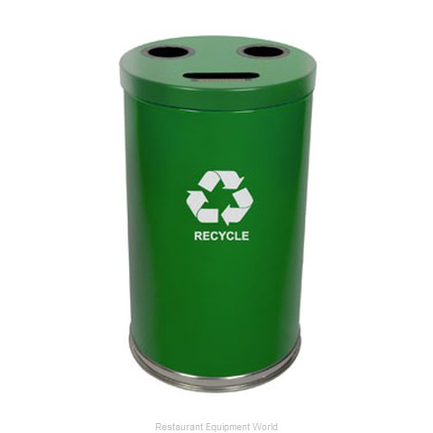 Witt Industries 18RTGN Waste Receptacle Recycle