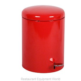 Witt Industries 2240RD Waste Basket Metal