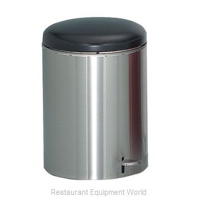 Witt Industries 2240SS Waste Basket Metal