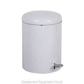 Witt Industries 2240WH Waste Basket Metal