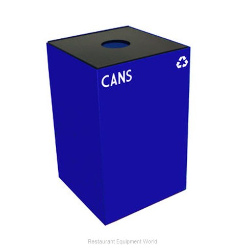 Witt Industries 24GC01-BL Waste Receptacle Recycle