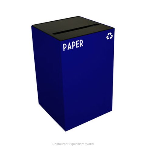 Witt Industries 24GC02-BL Waste Receptacle Recycle