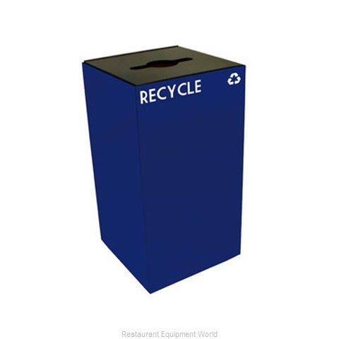 Witt Industries 28GC04-BL Waste Receptacle Recycle