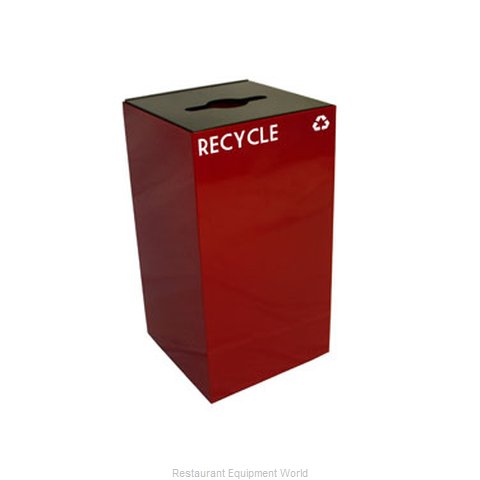 Witt Industries 28GC04-SC Waste Receptacle Recycle (Magnified)